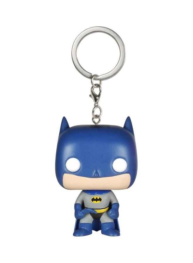 Funko POP! Batman Bobblehead Keychain - 3-inch with Bobbling Head, Detachable Keyring & Classic Dark Knight Design - Image 1